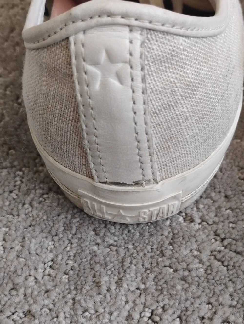 Converse All Stars. Men's 13. Light Beige. Excellent Condition. - Picture 3 of 8